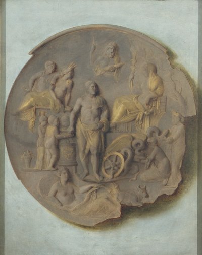 Silver Disk from Aquileia by Peter Fendi